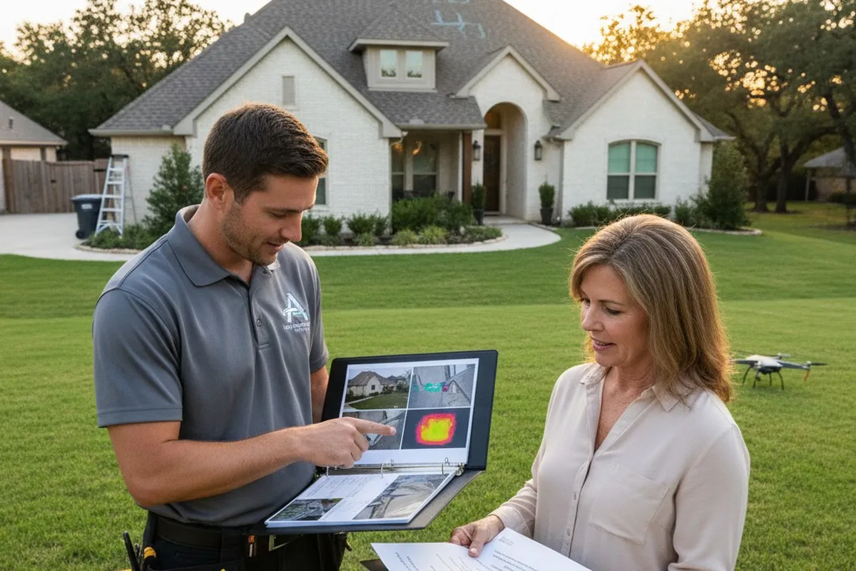 Comprehensive roof inspection results by vinyl siding experts in Austin, TX