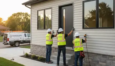 Professional door installation and vinyl siding upgrade in Austin, TX by Next Level Exteriors