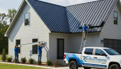 Professional metal roofing installation by Next Level Exteriors in Austin, TX