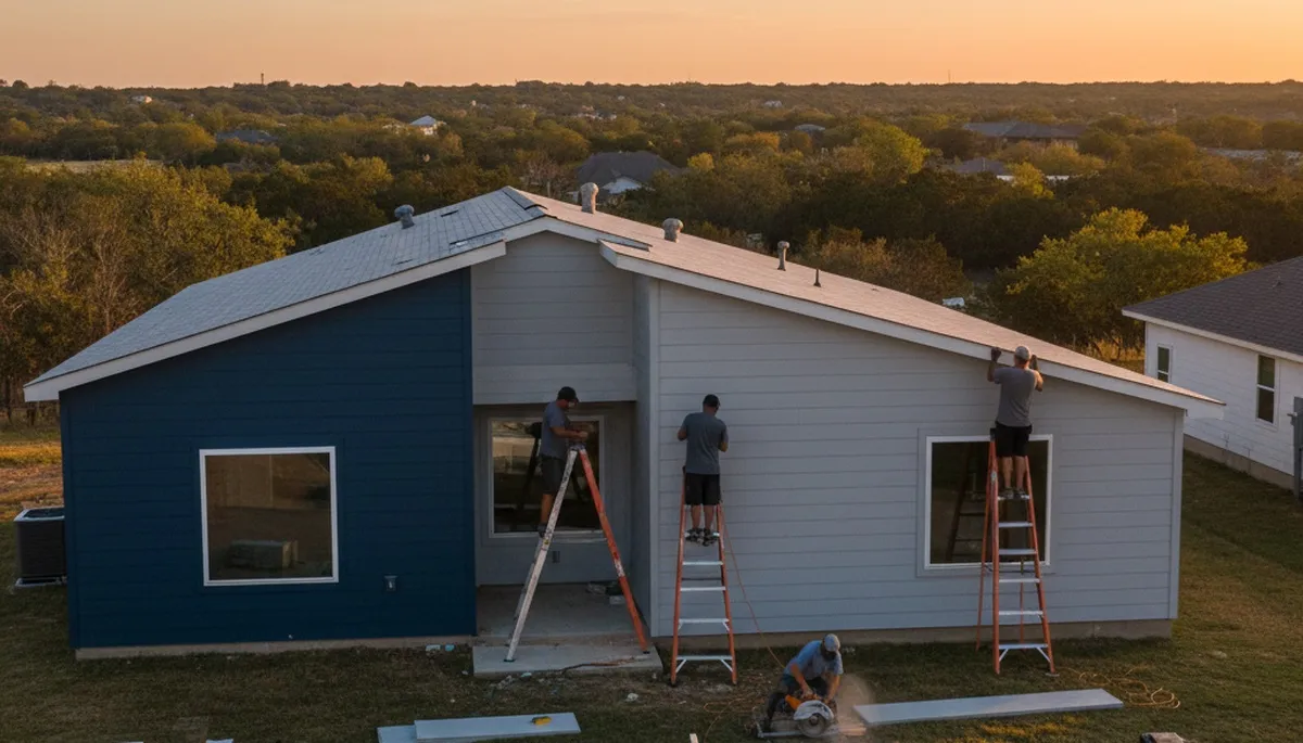 Professional vinyl siding contractors serving homes in Austin, TX