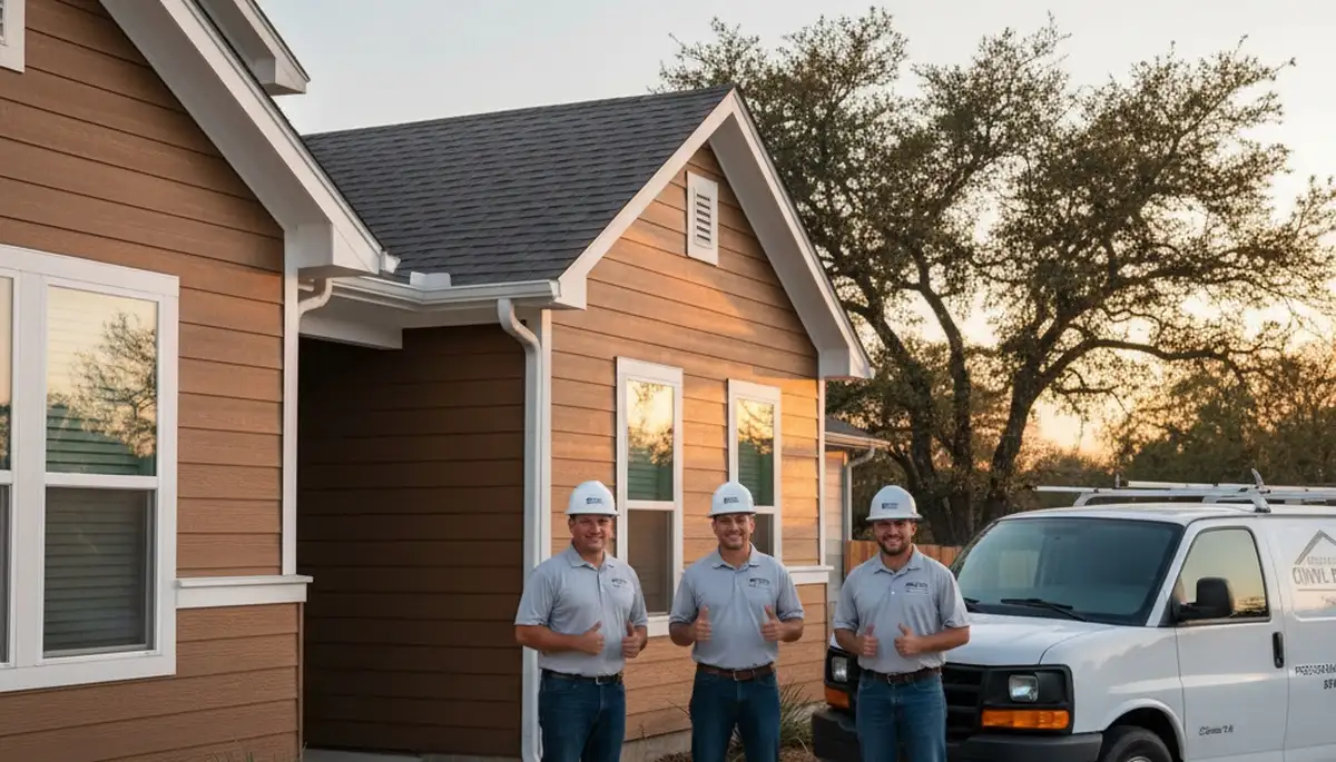 Professional vinyl siding installation by trusted contractors in Austin, TX