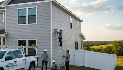 Professional vinyl siding installation by expert contractors in Austin, TX