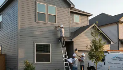 Professional vinyl siding installation by trusted contractors in Austin, TX