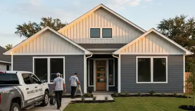 Professional vinyl siding contractors improving home exteriors in Austin, TX