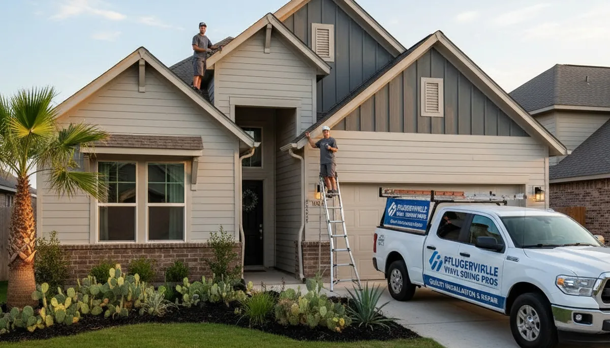 Professional vinyl siding installation by expert contractors in Austin, TX