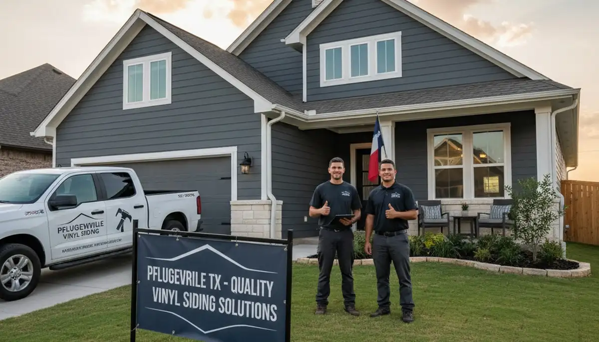 Professional vinyl siding installation by expert contractors in Austin, TX