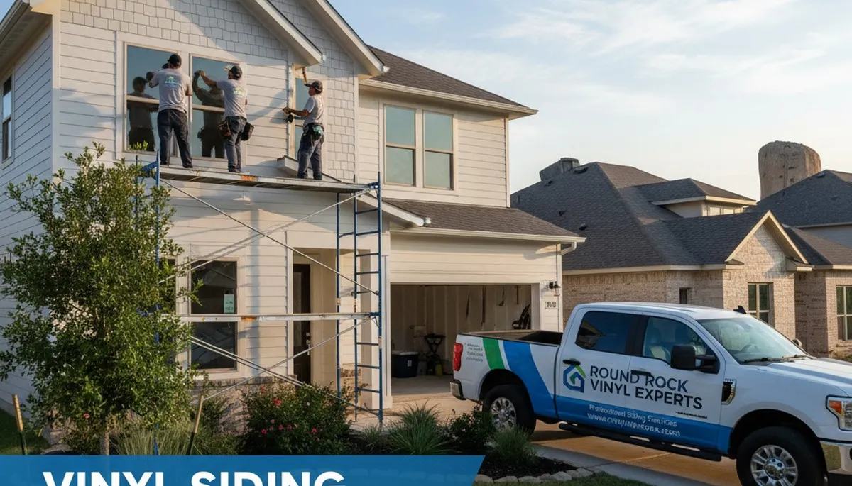Professional vinyl siding installation by expert contractors in Austin, TX