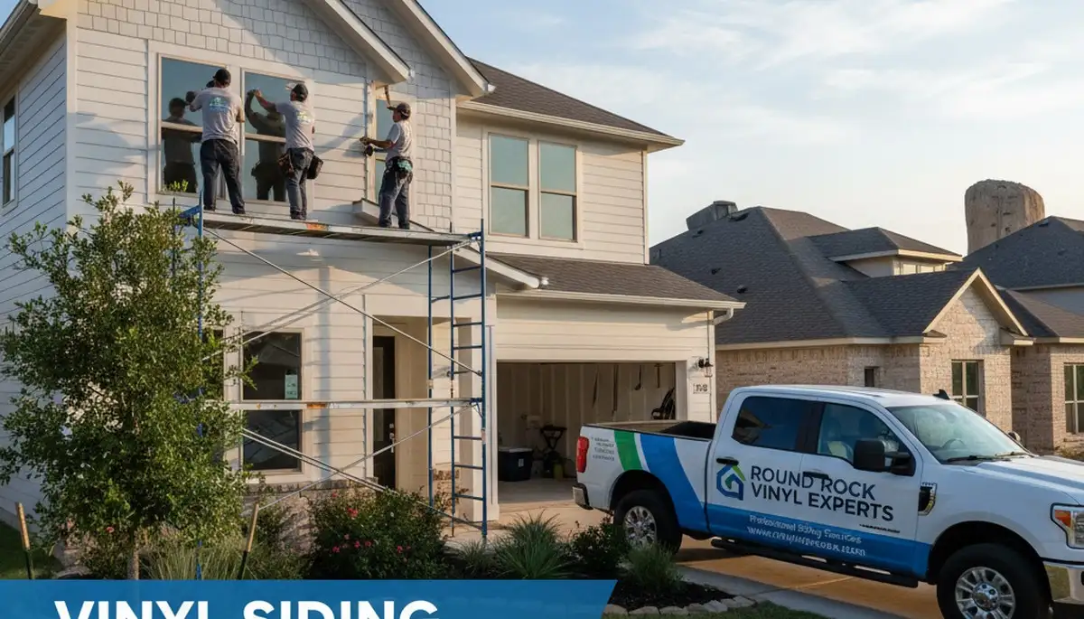 Professional vinyl siding installation by expert contractors in Austin, TX