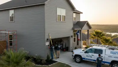 Professional vinyl siding installation by expert contractors in Austin, TX