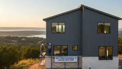 Professional vinyl siding installation by expert contractors in Austin, TX