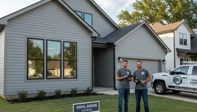 Professional vinyl siding contractors enhancing home exteriors in Austin, Texas